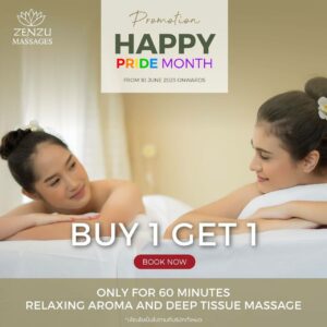 Pattana Resort - Zenzu Massages Pride Month Promotion